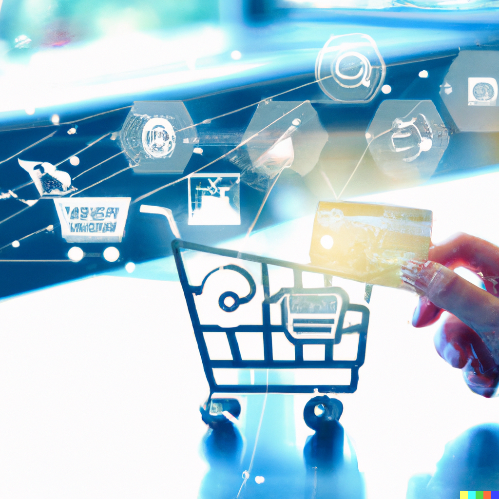 Automatización en los Procesos de Compra 1 DALL·E 2023 02 17 10.19.24 procesos de compras del futuro